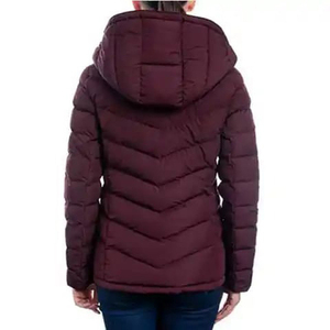 High Quality Women's Puffer Jacket Unique Embroidery Letter <b>Waterproof</b> Breathable Nylon Polyester New Arrival Fashion Design - Product Image 3