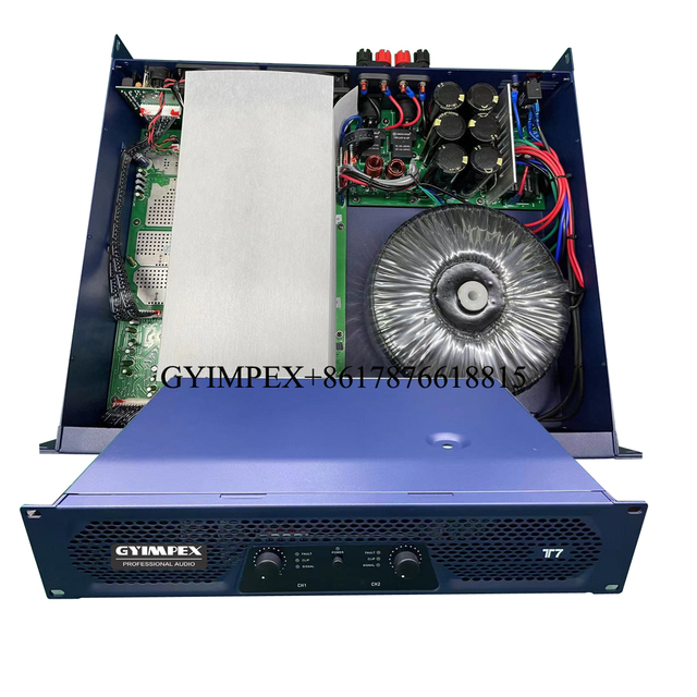 T7 Power Amps T Series Transformer Power Amplifier 1300watts