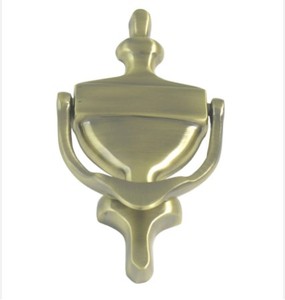 Laiton antique personnalisé anneau tirer heurtoir de porte haute qualité Satin poli moderne fer en alliage de Zinc accessoires de porte maison Garage utilisation - Product Image 5