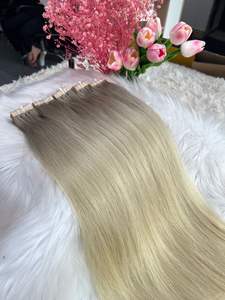 Vente en gros Bande Vietnamienne Cheveux Humains Pleine Longue Ombre Type de Couleur - Product Image 4