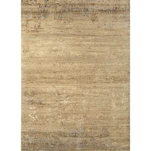 Tapis en laine moelleuse dorée Uvenuti, noué à la main, motif abstrait, pour salon, tapis rectangulaire en jute 9x12, AKWL-1825 (Cs-01) - Product Image 1