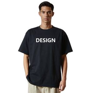 Camiseta ligera de verano con estampado personalizado, tela de algodón ecológica de secado rápido transpirable para ropa de playa y de viaje para hombres - Product Image 3