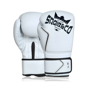 Gants de boxe en cuir véritable Couleur et logo personnalisés pour l'entraînement au poinçonnage des hommes - Product Image 1