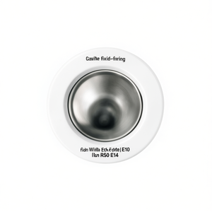 Anneau réflecteur fixe blanc R50 E14 pour luminaires de plafond - Product Image 2