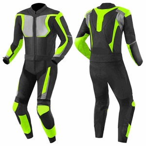 Combinaison de moto de course en cuir Combinaison de moto de haute fabrication Combinaison de moto professionnelle - Product Image 1