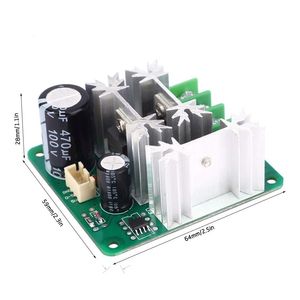 Contrôleur de vitesse de moteur DC PWM 6-90V 15A avec contrôle externe 0-5V pour moteurs sans balais 24V - Product Image 4