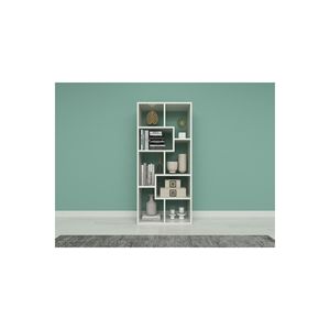 Estante Multiusos Moderno Sigma de 18 mm de MUSVENUS, Fabricante Turco, Ensamblaje Rápido para Dormitorio, Sala de Estar, Escuela - Product Image 5