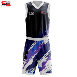 Personalizado hombres niños jóvenes baloncesto Jerseys impreso Reversible malla en blanco baloncesto Jersey personalizado baloncesto uniforme - Product Image 4