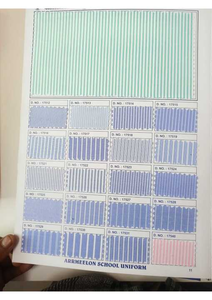 Tissus uniformes de qualité supérieure pour les robes, chemises pour filles, tissu en coton uni de fournisseur indien - Product Image 3