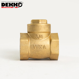วาล์วบอลสปริงโลหะผสมทองแดง Dekko ขนาด 1/2 ถึง 3 4/4 นิ้ว สีบรอนซ์ สำหรับท่อน้ำไฮดรอลิก อุปกรณ์โลหะ รับประกัน 50 ปี - Product Image 5