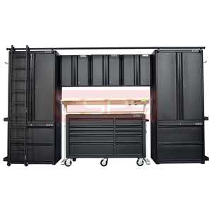 Tool Cabinets Master Set 366cm Tool Storage Cabinet for Mechanic Garage Warehouse Workshop Tool Box Cabinet Set ISTA Standard - Product Image 1