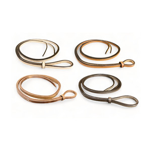 Fouet d'équitation western promotionnel en cuir de vachette véritable avec option de poignée perlée et couleurs personnalisées – Vente en gros - Product Image 6