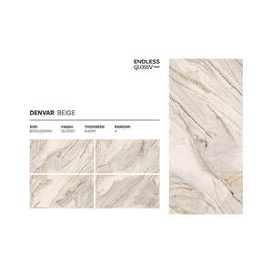Azulejos de cerámica de porcelana mate estándar europeo: gran formato 24x48 pulgadas/600x1200mm para superficie pulida de suelo y pared - Product Image 5