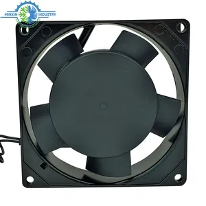 92mm quadratischer Axial ventilator für industrielle Belüftung 110V 220V AC Axial kühl ventilator für Router Arcade System Chicken Coops
