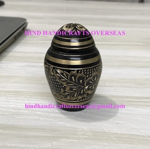 Urnas de cremación para cenizas, recuerdo de latón, suministros funerarios hechos a mano, para cremación, precio al por mayor de la India - Product Image 6