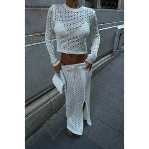 Conjunto Casual de Crochet Macey 9882 Hecho de Tela de Punto - Product Image 6