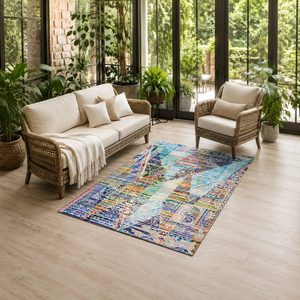 <b>RUGS</b> DEPOT LXDP-0072 Wholesale Grey Silver Traditional Oriental Digital Printed Machine Washable Chenille Area <b>Rug</b> <b>Non</b> <b>Slip</b> - Product Image 6