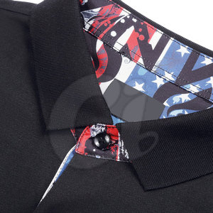 Logotipo personalizado de impresión de los hombres para los polos de la moda de punto de ropa con nuevo estilo - Product Image 4