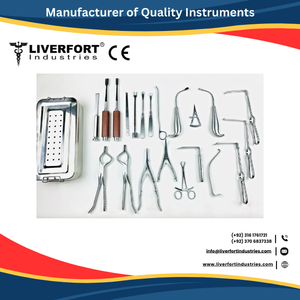 Instrumental de Rinoplastia Manual de Primera Calidad, Kit de 38 Piezas Reutilizables para Cirugía Nasal, Juego de Instrumental Quirúrgico de Acero Inoxidable Alemán - Product Image 3