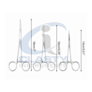 CASTROVIEJO RONDE AVEC PORTE-AIGUILLES POUR MICRO CHIRURGIE INSTRUMENTS CHIRURGICAUX CISEAUX PORTE-AIGUILLES INSTRUMENTS CHIRURGICAUX - Product Image 5