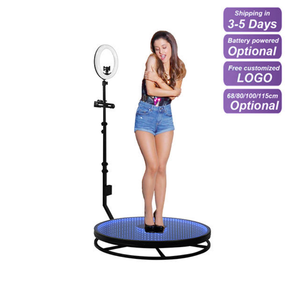 USA EU Warehouse Patent Photobooth 360 Degree 360 Photo Booth Automatic Metal 360 Video Booth Supplier Manufacturer Videobooth - Product Image 3