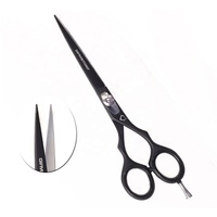 Juego de Tijeras de Peluquería Profesionales de Acero Inoxidable para Diestros, Punta Afilada, Mango de Cerámica, para Adelgazar y Cortar el Cabello, 28 Dientes, Duraderas