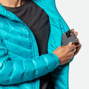 Doudoune respirante d'hiver personnalisée pour femmes, manches longues, col montant, rembourrage, grande taille, matelassé, vente en gros - Product Image 4