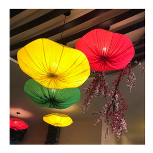 Silk <b>Lantern</b> for Weddings: Vibrant, lightweight glow for ceremonies, receptions, home decor, artisanal and elegant high quality - Product Image 4