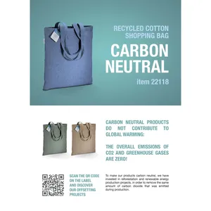 Borse Tote in Cotone Riciclato, Gadget Promozionali Eco-Friendly a Impatto Zero - Product Image 6