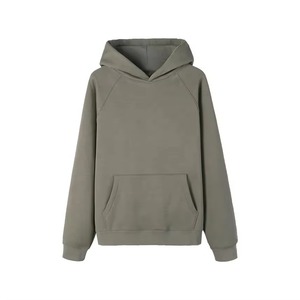 Vente directe d'usine de sweats à capuche d'hiver unis et épais, pulls chauds de haute qualité, sweats décontractés à impression numérique - Product Image 3