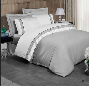 Hiện đại vua kích thước 6-Piece <span class=keywords><strong>bedding</strong></span> Set XL Duvet cover được trang bị tấm 2 tiêu chuẩn Vỏ Gối 2 Oxford gối cotton satin 23 - Product Image 6