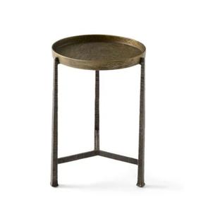 Table d'appoint ronde en bois au design moderne de haute qualité meubles décoratifs de vente chaude du fabricant et exportateur indiens - Product Image 4