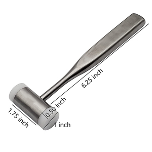 Osteótomos de elevación sinusal quirúrgica manual Martillo Instrumentos de implante de mazo de acero inoxidable - Product Image 2