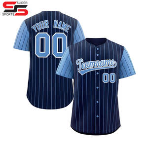 High Quality Custom Baseball Jersey Sublimation Embroidery Logo Baseball Shirts in wholesale cheap rate with your own designs - Product Image 4
