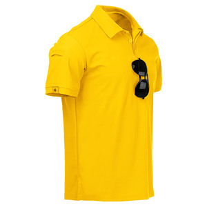 Chemise polo de qualité supérieure en taille plus, prix bas, tissu confortable, design unique, coton respirant, chemise polo pour homme - Product Image 1