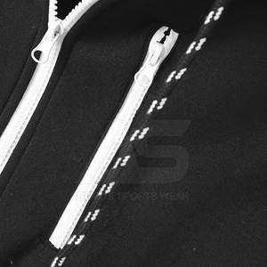 Sudaderas con Cremallera de Alta Calidad al por Mayor, Ropa de Moda Urbana, Sudaderas con Cremallera Básicas de Algodón Personalizadas - Product Image 4