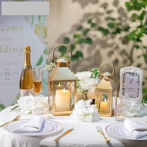 Pilar óptimo hecho a mano linterna marroquí soporte de decoración de hierro clásico para bodas y fiestas de Navidad en interiores y exteriores - Product Image 2