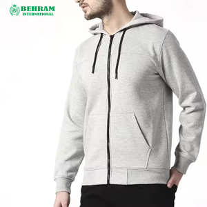 Sweat à capuche unisexe sur mesure OEM - Haute qualité, 100% coton molletonné/éponge française, séchage rapide et respirant, vêtements d'hiver - Product Image 1