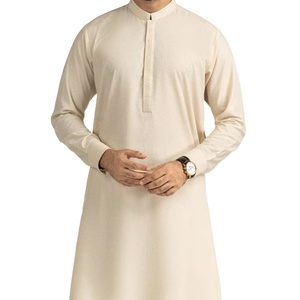 Traje Punjabi de Algodón para Hombre, Elegante, para Bodas y Fiestas, Transpirable y Absorbente de Humedad, de Pakistán - Product Image 1