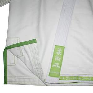 Kimono de Jiu Jitsu Brasileño BJJ Gi Edición Azul 420gsm Tejido Perla Preencogido de Algodón con Logotipo Personalizado Bordado Traje de Artes Marciales - Product Image 2