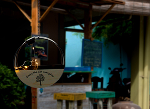 Luces colgantes solares redondas <span class=keywords><strong>de</strong></span> Metal multifunción, LED linterna <span class=keywords><strong>de</strong></span> <span class=keywords><strong>hierro</strong></span>, maceta <span class=keywords><strong>de</strong></span> pared creativa, alimentador <span class=keywords><strong>de</strong></span> pájaros LED, soporte <span class=keywords><strong>de</strong></span> flores decorativas - Product Image 6