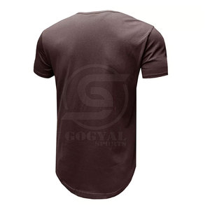 Camisetas de Diseño Moderno en Color Sólido, Camisetas con Efecto Desgastado de Tela Suave para Uso en Exteriores - Product Image 2