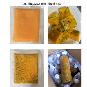 Pulpe de fruit de la passion congelée de haute qualité / Purée Exportateur en gros Vietnam 100% naturel, sans additifs - Product Image 3