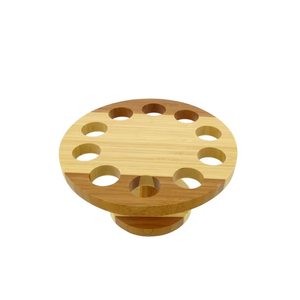 Support de crème glacée à cône alimentaire en bois Récipient de nourriture Cône de crème glacée en bois pour bar à usage artisanal pour la vente - Product Image 2