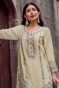 Style indien pakistanais décontracté Salwar Kameez robe de soirée pakistanaise prêt à l'emploi dames coton costume cousu élégant femme robes - Product Image 6