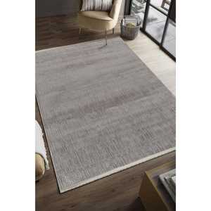 Tapis d'intérieur Netline 100% acrylique SE002, gris moderne Serenat, pour la maison, sans peluches, facile à nettoyer, durable, pour la chambre à coucher, le bureau, les enfants - Product Image 2