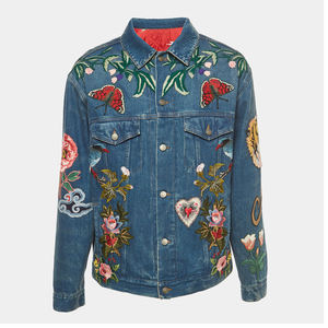 Wholesale Women's <b>Denim</b> <b>Jackets</b> In Different Sizes and Colors Casual and Outdoor Usage Men Embroidered <b>Denim</b> <b>Jacket</b> - Product Image 2