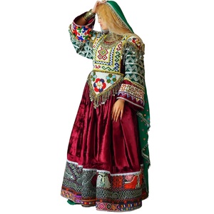 2025 recién llegados de moda vestido Kuchi afgano para mujer de manga larga ropa de fiesta Maxi vestidos elegantes afganos servicio OEM - Product Image 3