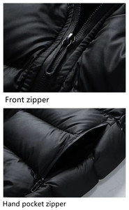 Nuevo chaleco ligero de invierno para hombre, transpirable, de algodón, acolchado, sin mangas, chaleco acolchado, chaqueta para hombre - Product Image 5