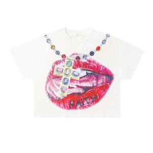 T-shirt Homme Oversize à Imprimé Cartoon Saint Croix, Manches Courtes, Col Rond, Style Urbain, en Coton Jersey - Product Image 6